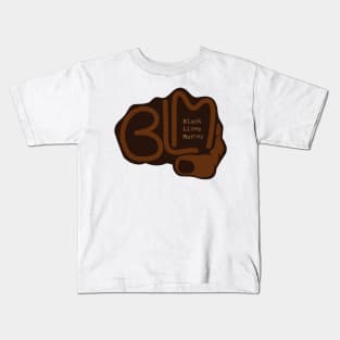 BLM FIST Kids T-Shirt